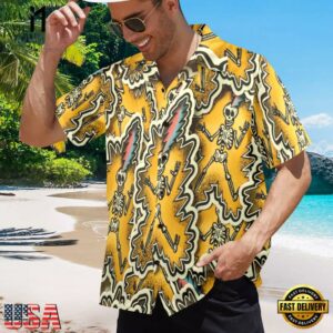 Grateful Dead Electric Skeleton Unisex Hawaiian Shirt