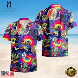 Grateful Dead Psychedelic Paradise Unisex Hawaiian Shirt