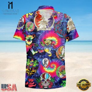 Grateful Dead Psychedelic Paradise Unisex Hawaiian Shirt