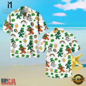 Grateful Dead St. Patrick's Day Unisex Hawaiian Shirt