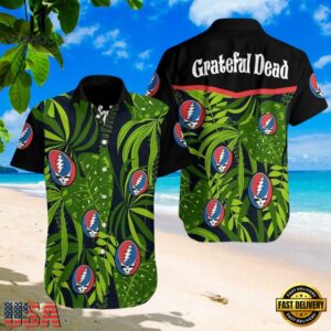 Grateful Dead Tropical Beach Unisex Hawaiian Shirt