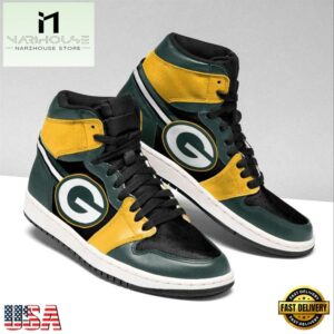 Green Bay Packers NFL 2 JD1 Boot Sneakers Shoes