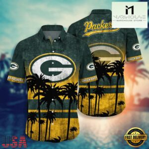 Green Bay Packers NFL Team Hawaiian Shirt