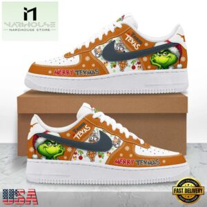 Grinch Texmas Merry Christmas Air Force 1 Shoes