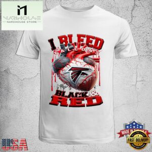 I bleed black Red Falcons Unisex T-Shirt