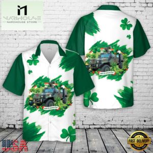 Irish Army RG-32M Light Tactical Vehicle (LTV), St Patrick's Day Hawaiian Shirt