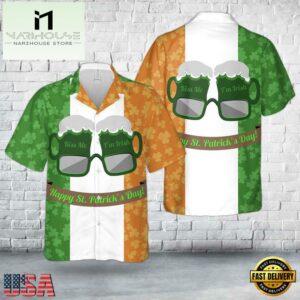 Irish St Patrick's Day Beer Hawaiian Shirt