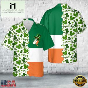 Irish St Patrick's Day Summer Hawaiian Shirt