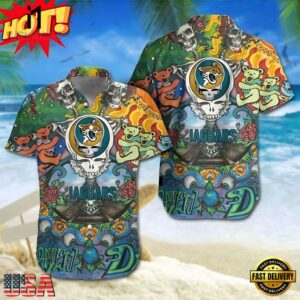 Jacksonville Jaguars Grateful Dead NFL Unisex Hawaiian Shirt