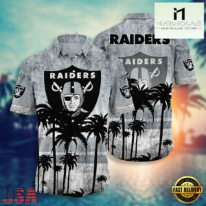 Las Vegas Raiders NFL Team Hawaiian Shirt