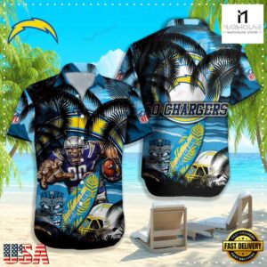 Los Angeles Chargers NFL Summer Hawaiian Shirt
