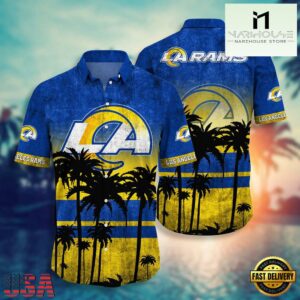 Los Angeles Rams NFL Team Hawaiian Shirt