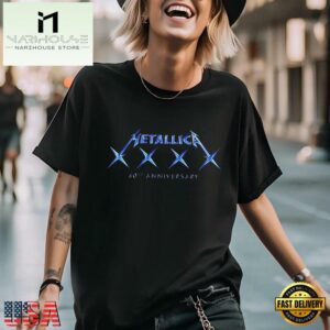 Metallica Band 40th Anniversary Unisex T shirt