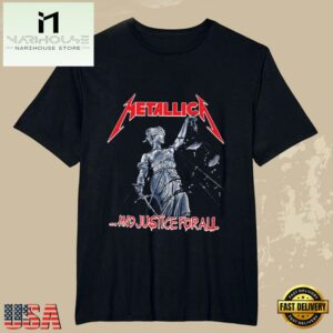 Metallica Band And Justice For All T Shirt, Sweatshirt