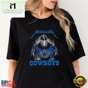 Metallica Band Cowboys NFL Unisex T Shirt