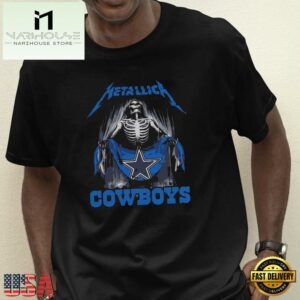Metallica Band Cowboys NFL Unisex T Shirt For Mens And Women 7 Metallica Band Cowboys NFL Unisex T Shirt