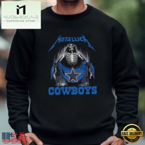 Metallica Band Cowboys NFL Unisex T Shirt For Mens And Women 8 Metallica Band Cowboys NFL Unisex T Shirt