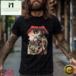 Metallica Band Four Horsemen Kill Em All T Shirt