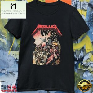 Metallica Band Four Horsemen Kill Em All T Shirt