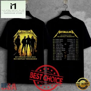 Metallica Band M72 World Tour 2024 Unisex T Shirt
