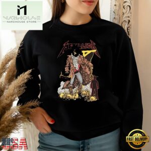 Metallica Band Pushead Black Unisex T Shirt