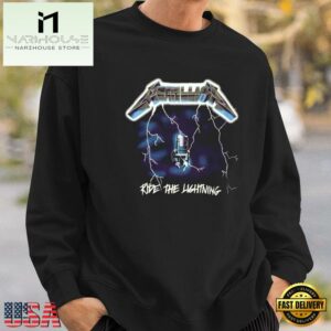 Metallica Band Ride The Lightning T shirt For Mens And Women 9 Metallica Band Ride The Lightning T shirt