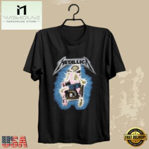 Metallica Band Riding The Lightning T Shirt