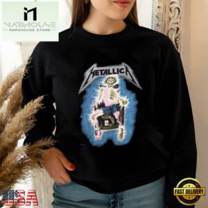 Metallica Band Riding The Lightning T Shirt