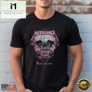 Metallica Band Vintage Tour 2024 Black Shirt