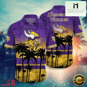 Minnesota Vikings NFL Team Hawaiian Shirt