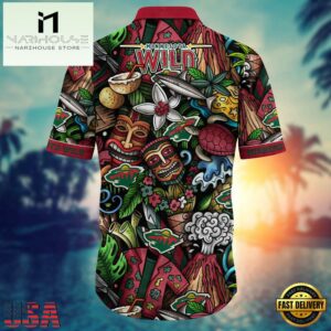 Minnesota Wild NHL Hawaii Shirt , Vintage Hawaiian Shirts 5 Minnesota Wild NHL Hawaii Shirt