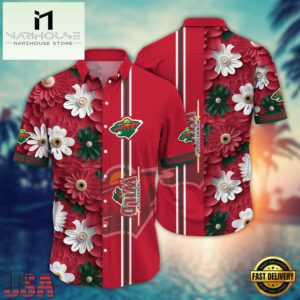 Minnesota Wild NHL Hawaiian Shirt