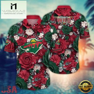 Minnesota Wild NHL Hawaiian Shirts