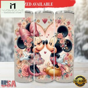 Minnie Tumbler Minnie Valentines Tumbler 20 oz Skinny Tumbler Minnie Tumbler