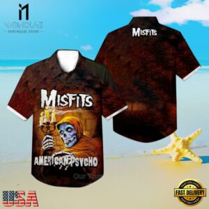 Misfits Band American Psycho Album Hawaiian Shirt