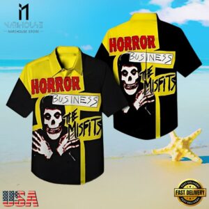 Misfits Band Horrror Business The Hawaiian Shirt