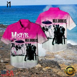 Misfits Band Walk Among Us Album By Hawaiian Shirt
