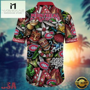 Montreal Canadiens NHL Hawaiian Shirt