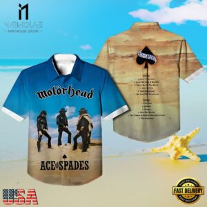 Motorhead Rock Band Ace Of Spades Hawaiian Shirt