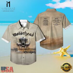 Motorhead Rock Band Aftershock Hawaiian Shirt