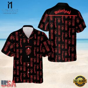 Motorhead Rock Band Band Logo Music Hawaiian Shirt