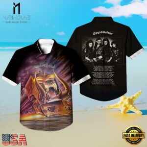 Motorhead Rock Band Orgasmatron Hawaiian Shirt