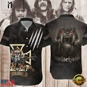 Motorhead Rock Band Rock Band Best Of Hawaiian Shirt