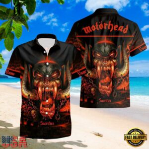 Motorhead Rock Band Sacrifice Hawaiian Shirt