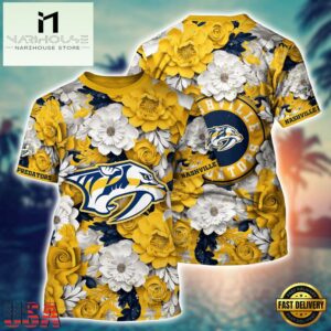 Nashville Predators NHL 3D Unisex T Shirt For Team