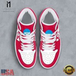 NCAA Arizona Wildcats Grunge Style Custom Air Jordan 1 Shoes