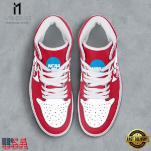 NCAA Arkansas Razorbacks Grunge Style Custom Air Jordan 1 Shoes