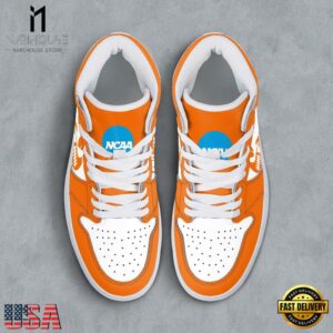 NCAA Clemson Tigers Grunge Style Custom Air Jordan 1 Shoes