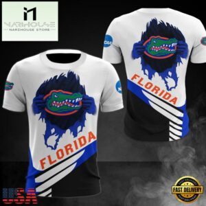 NCAA Florida Gators Logo Team All Over Print T Shirt