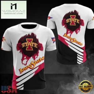 NCAA Iowa State Cyclones Logo Team All Over Print T Shirt